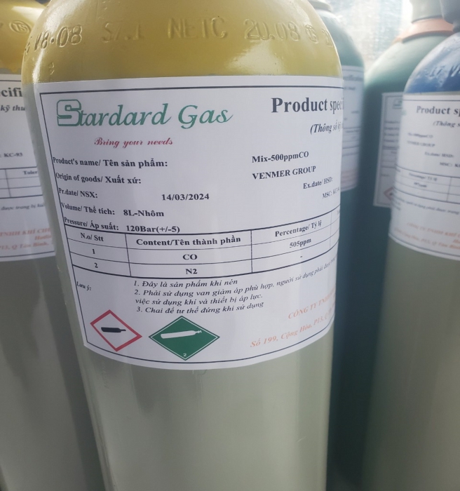 Cung cấp khí quan trắc khí thải